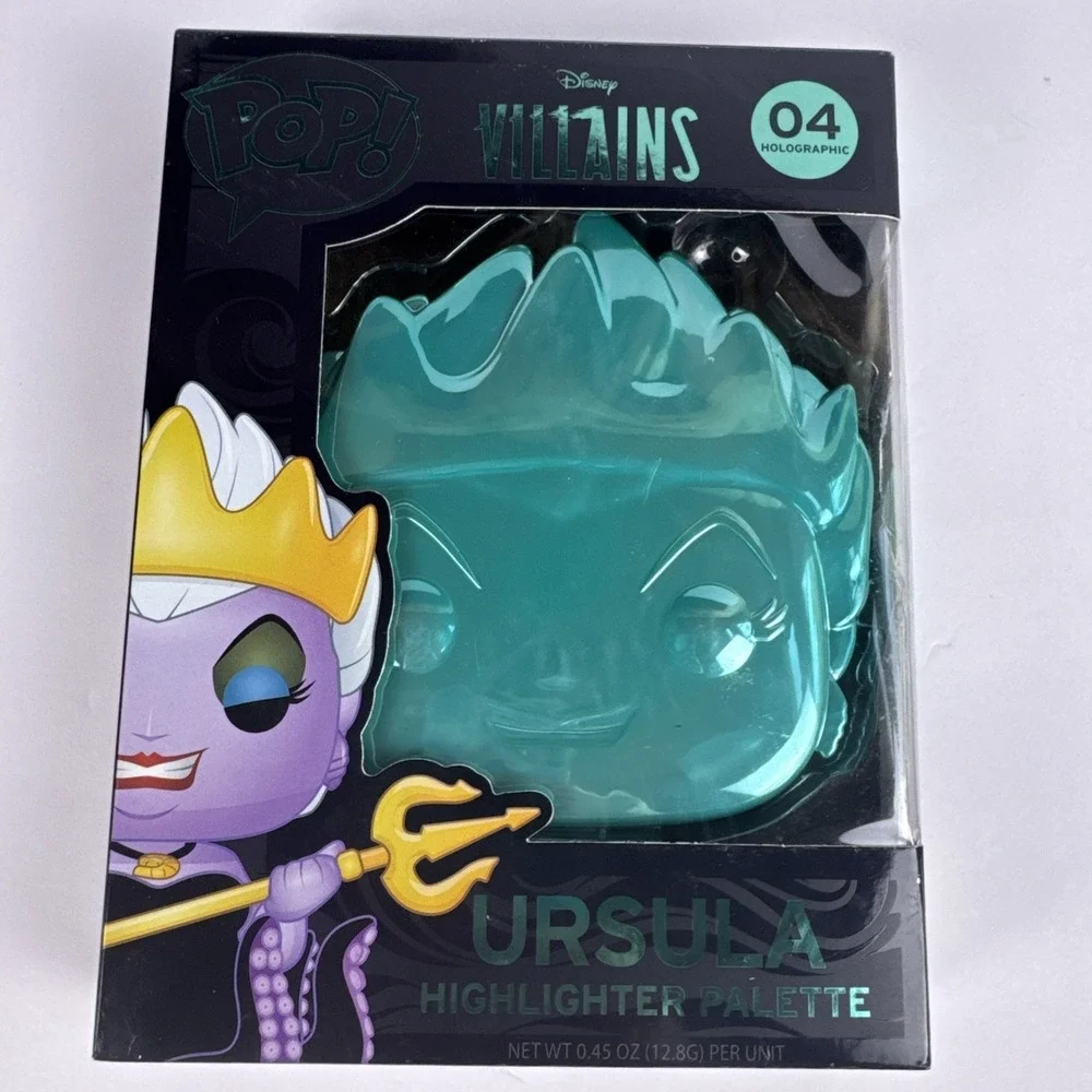 POP! Disney Villains Ursula Highlighter + Evil Queen Lip Gloss Bundle